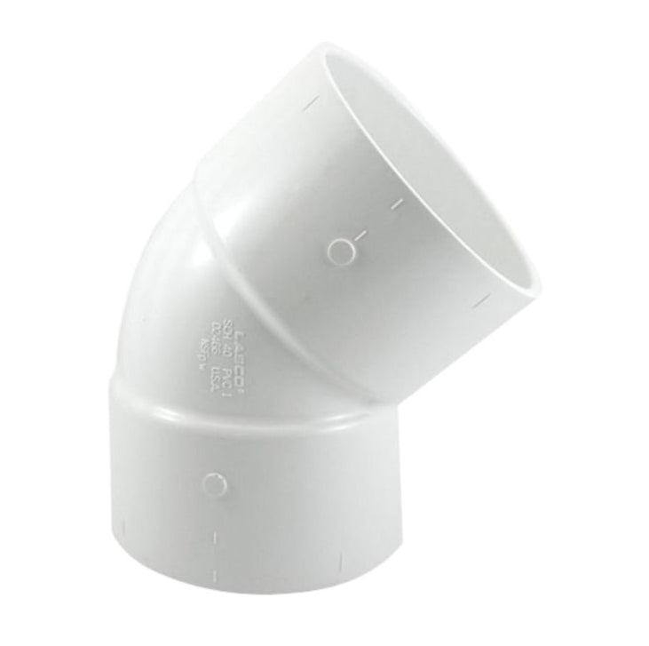 1-1/2" 45 Degree Slip Coupler