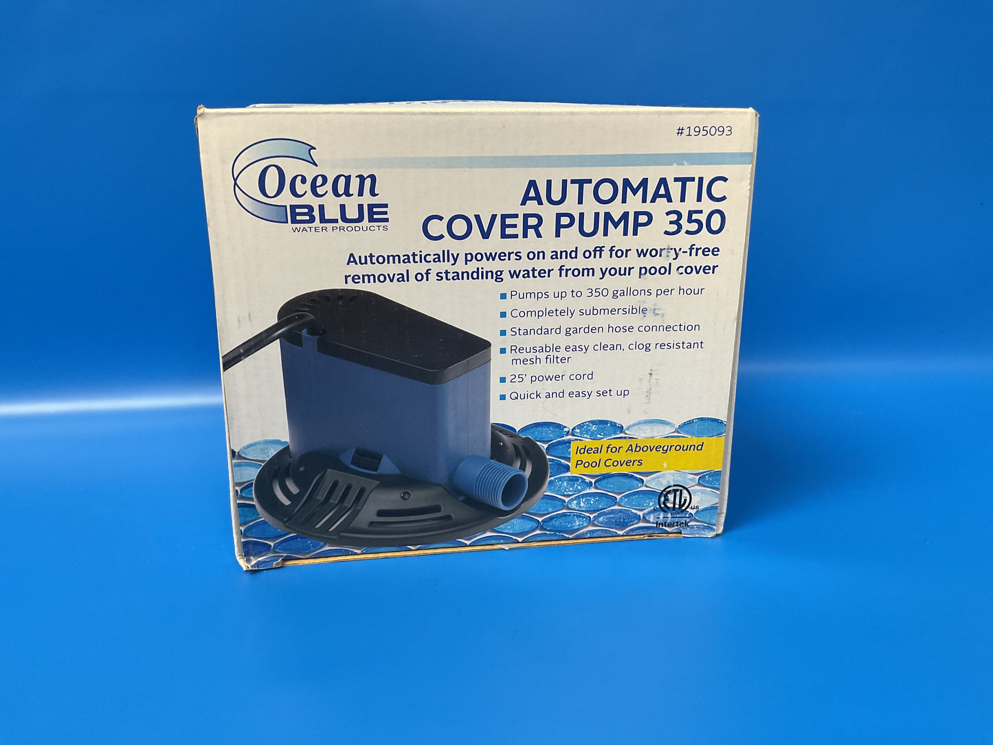 Auto Cover Pump