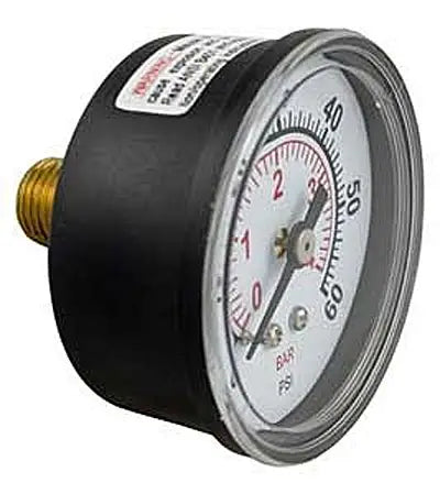Back mount Pressure Gage