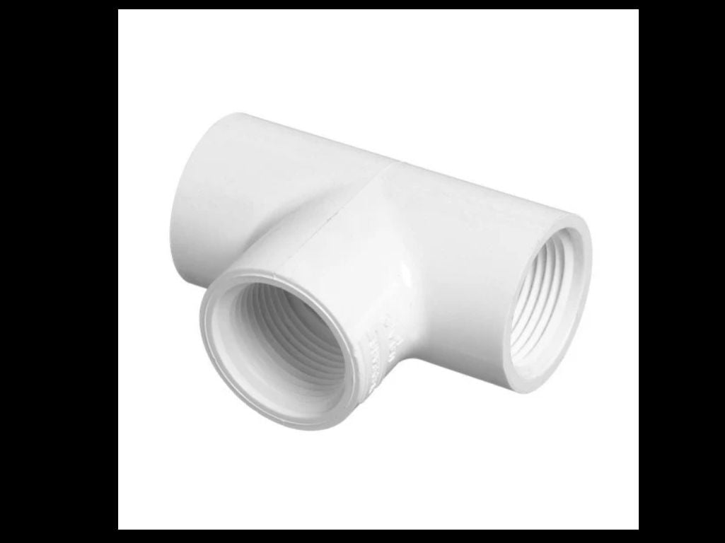 1-1/2" Three-way Threaded Tee