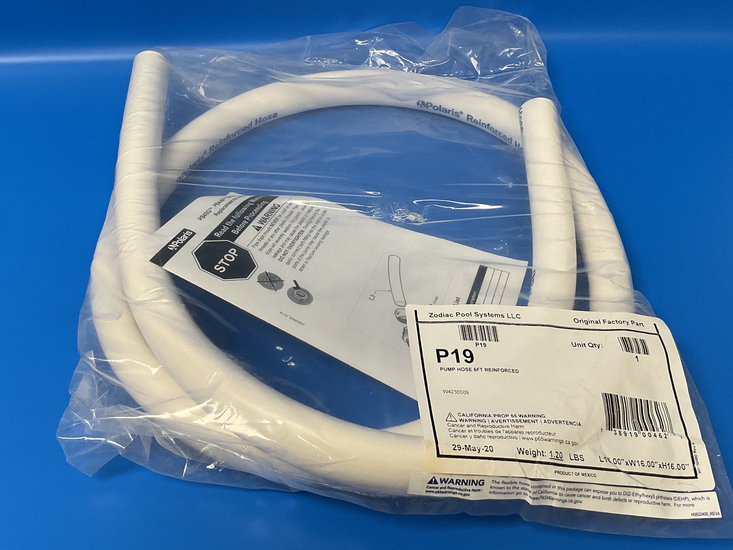 P19 : Pump Hose 6 ft