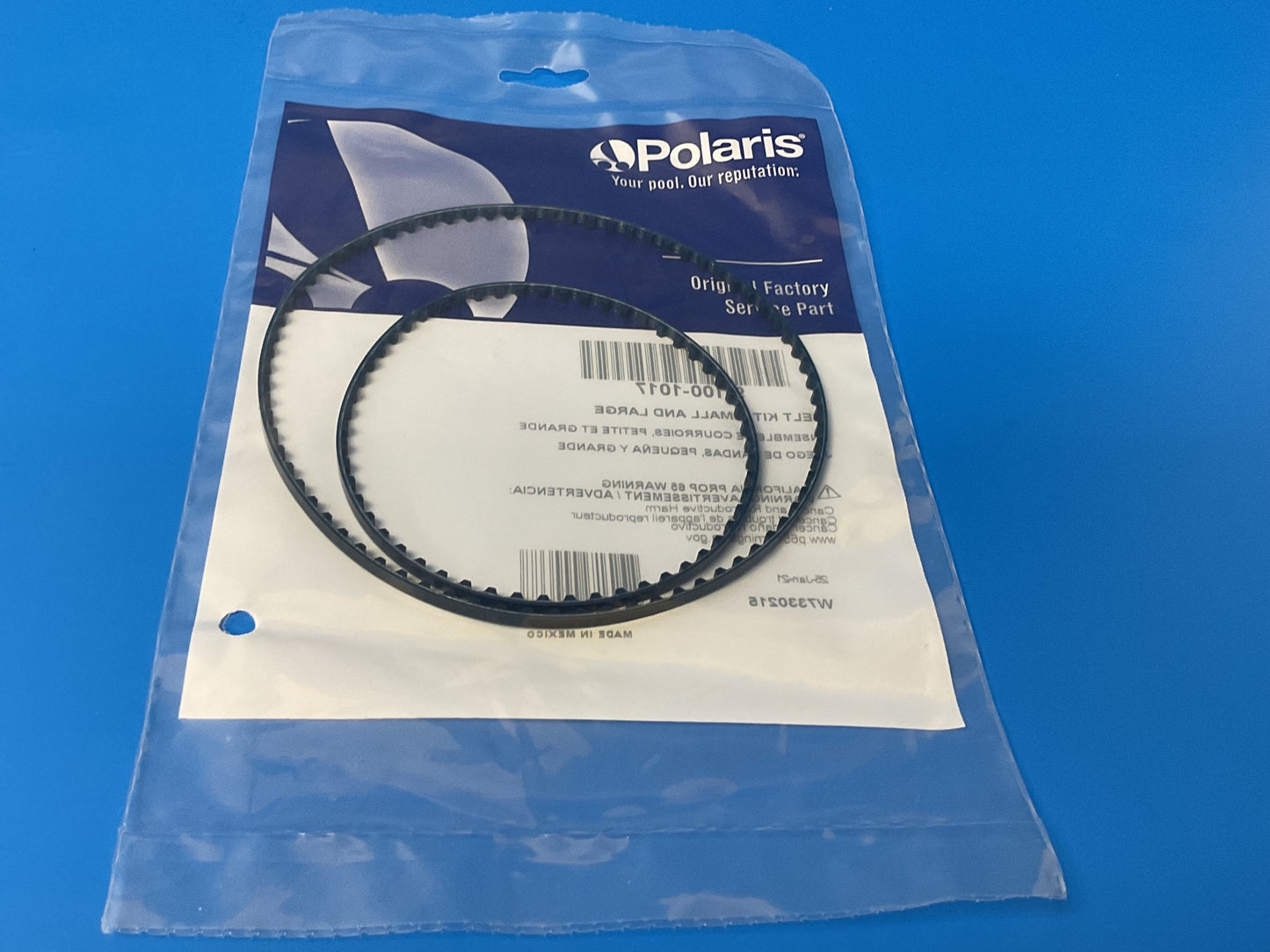 9-100-1017 : Belt Kit